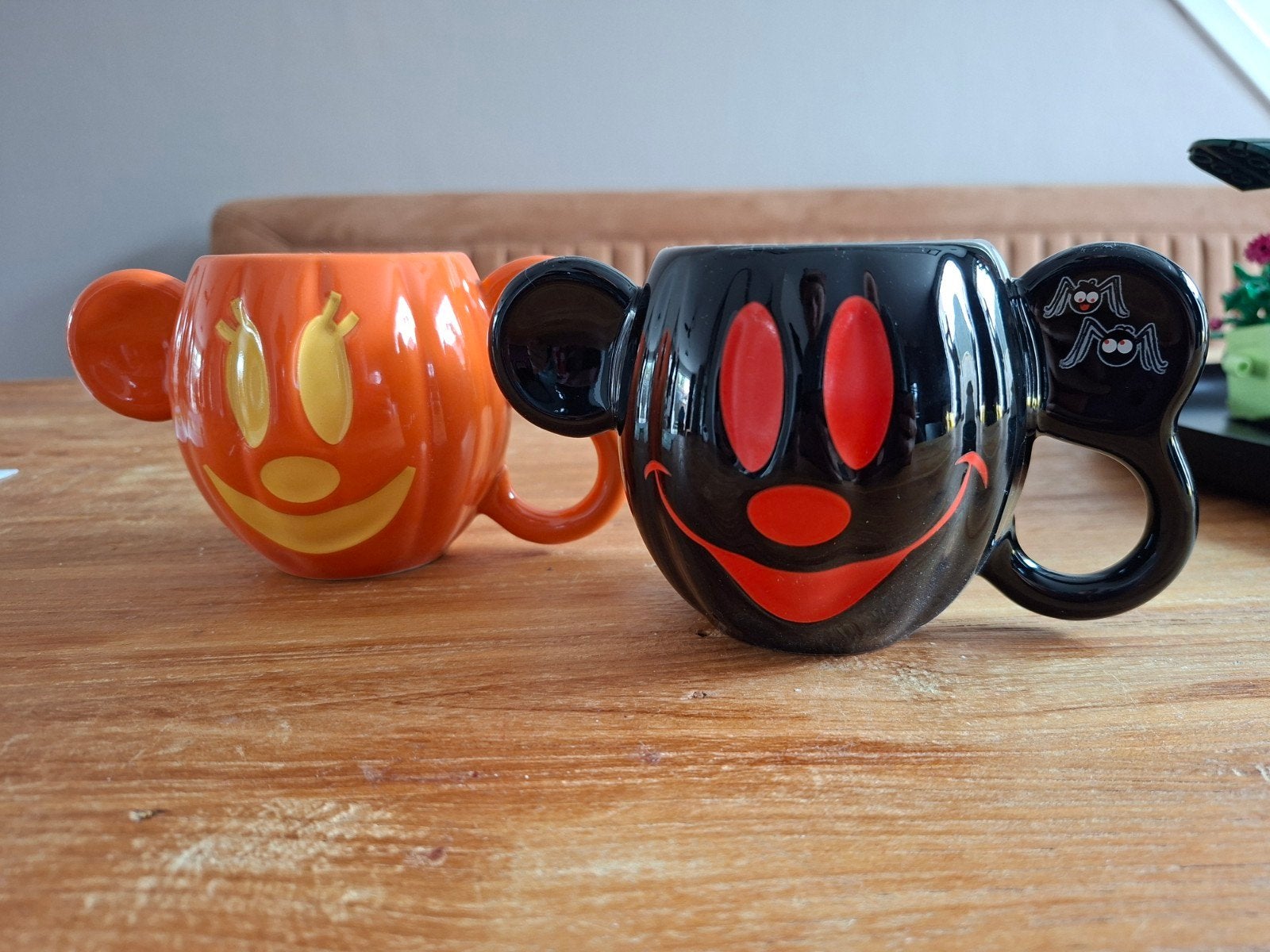 Disneyland Parijs Halloween Bekers - Zo goed als nieuw, Ophalen, Meerkleurig, Overige stijlen, Zo goed als nieuw