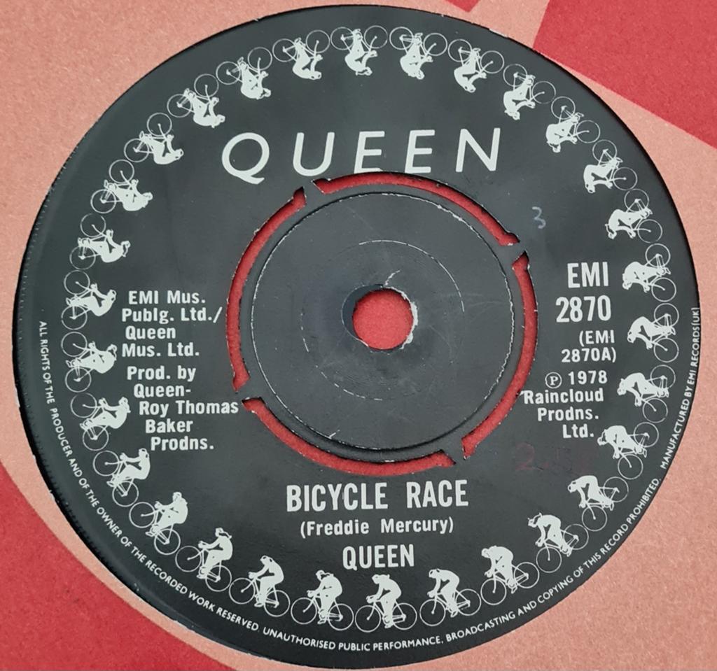 QUEEN - BICYCLE RACE, Ophalen of Verzenden, Gebruikt