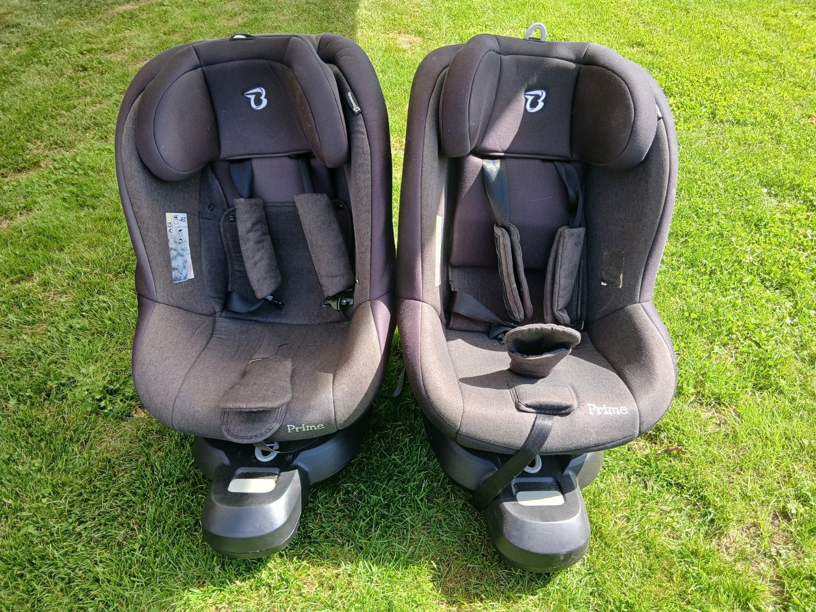 2 autostoeltjes incl isofix base draaibaar, Kinderen en Baby's, Autostoeltjes, Gebruikt, Zijbescherming, Isofix, Ophalen