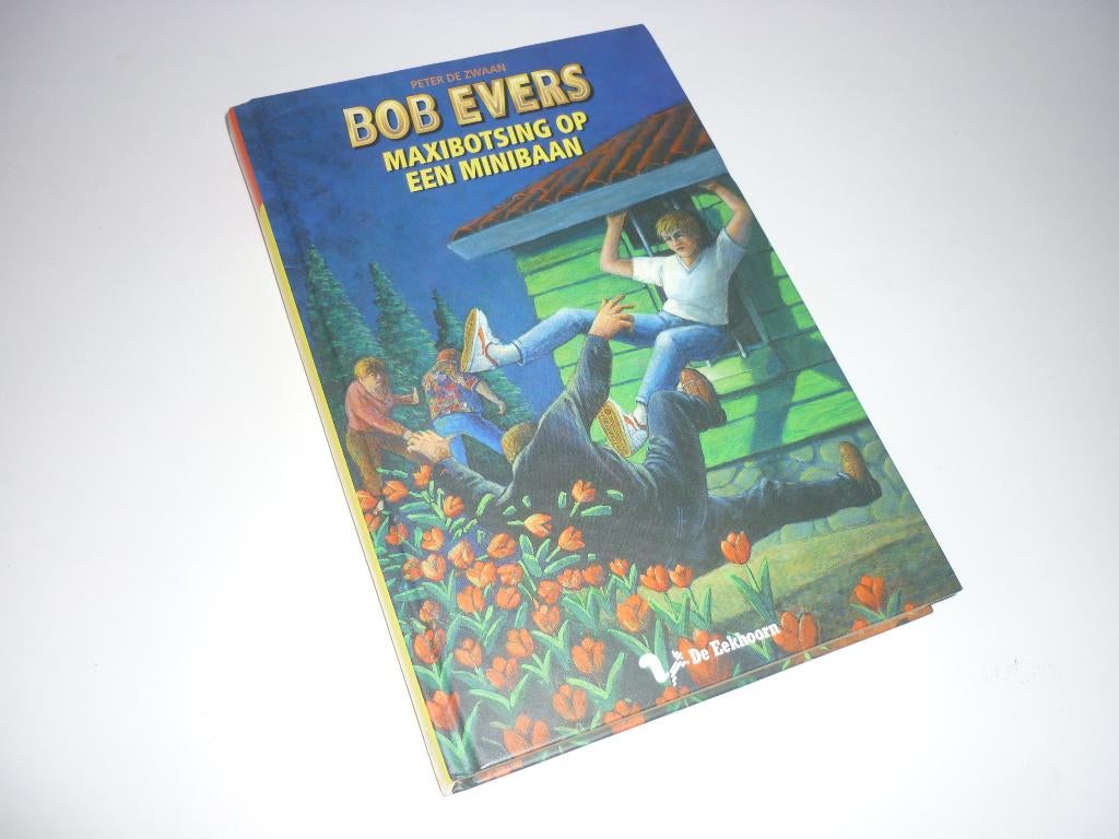 Peter de Zwaan: Maxibotsing op een minibaan (Bob Evers 49), Ophalen of Verzenden, Gelezen