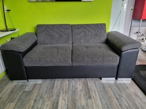 2 zitsbank, Ophalen, Gebruikt, Tweepersoons, 75 tot 100 cm