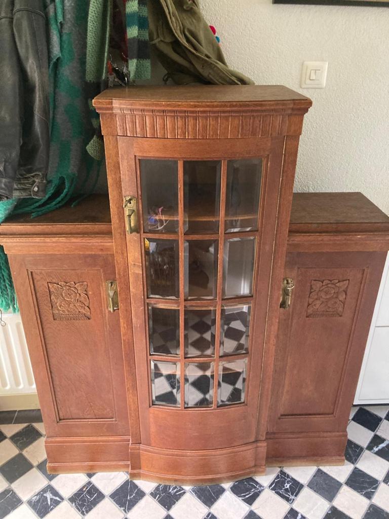 Prachtige houten kast, Ophalen of Verzenden