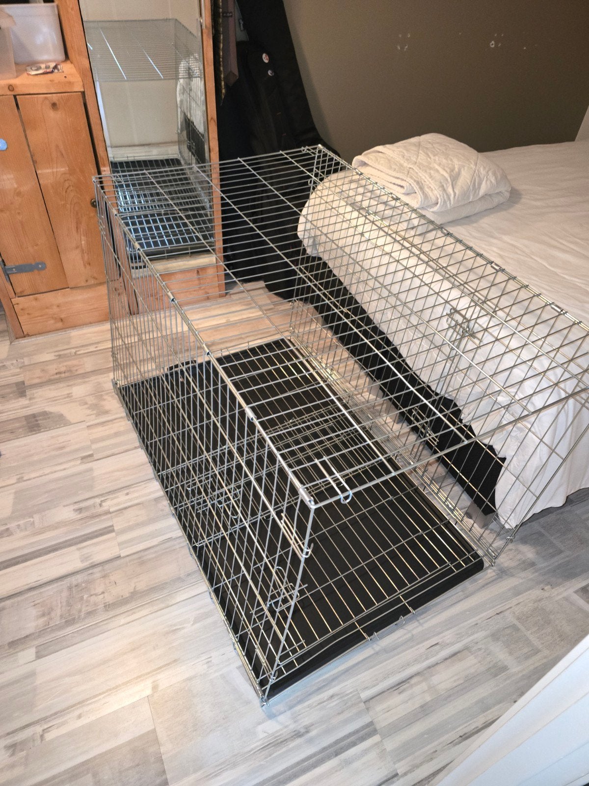Hondenbench te koop, als nieuw. 2x gebruikt :(, Dieren en Toebehoren, Hondenbenches, Ophalen, Nieuw