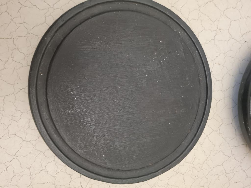 Vintage houten onderbord voor stolp e.d., Heikant 21 Kaatsheuvel, Belle Vieille Brocante, Ophalen of Verzenden, Zo goed als nieuw