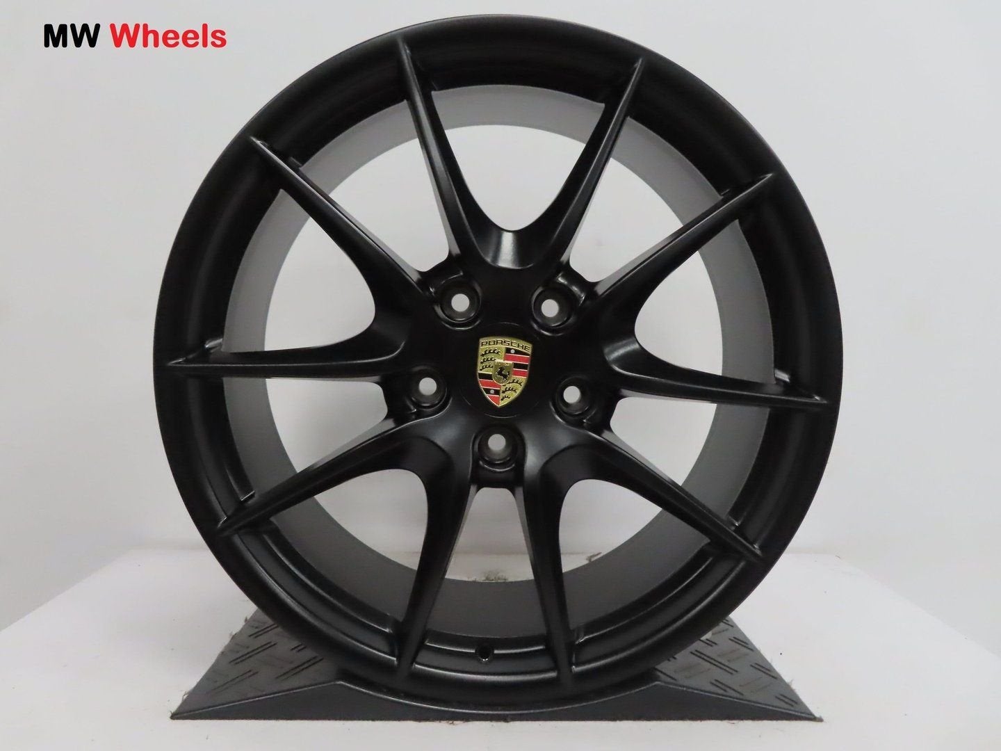 Originele Porsche Boxster Cayman 20 inch velgen satin zwart, Gebruikt, Velg(en), -, -