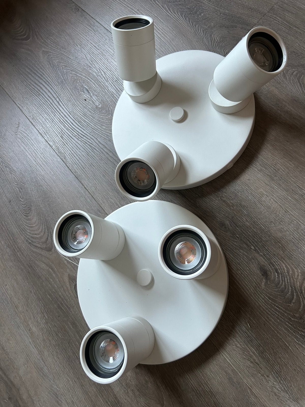 Lampen IKEA Nymane 2 stuks, Ophalen of Verzenden, Zo goed als nieuw