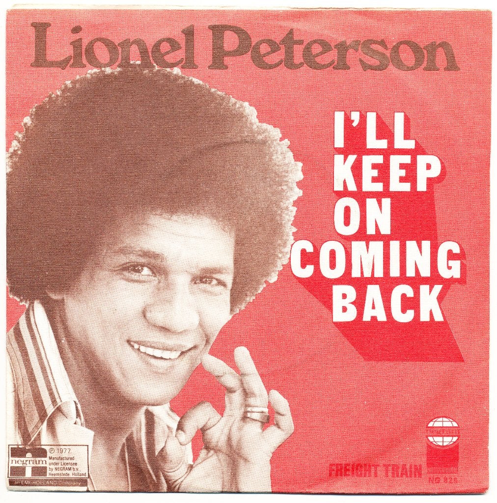 Lionel Peterson - I'll keep coming back / Freight train, Ophalen of Verzenden, Gebruikt, 7 inch, Pop