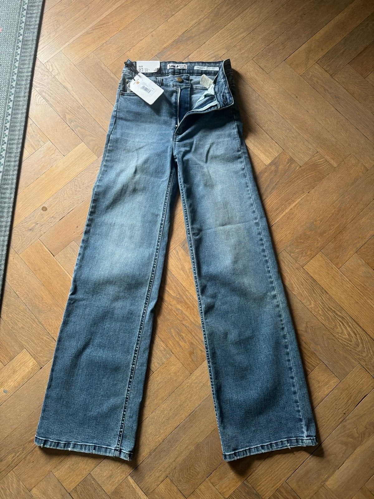 Nieuwe Lois Palazzo spijkerbroek - Maat W27/L32, Ophalen of Verzenden, Nieuw, Blauw, W27 (confectie 34) of kleiner