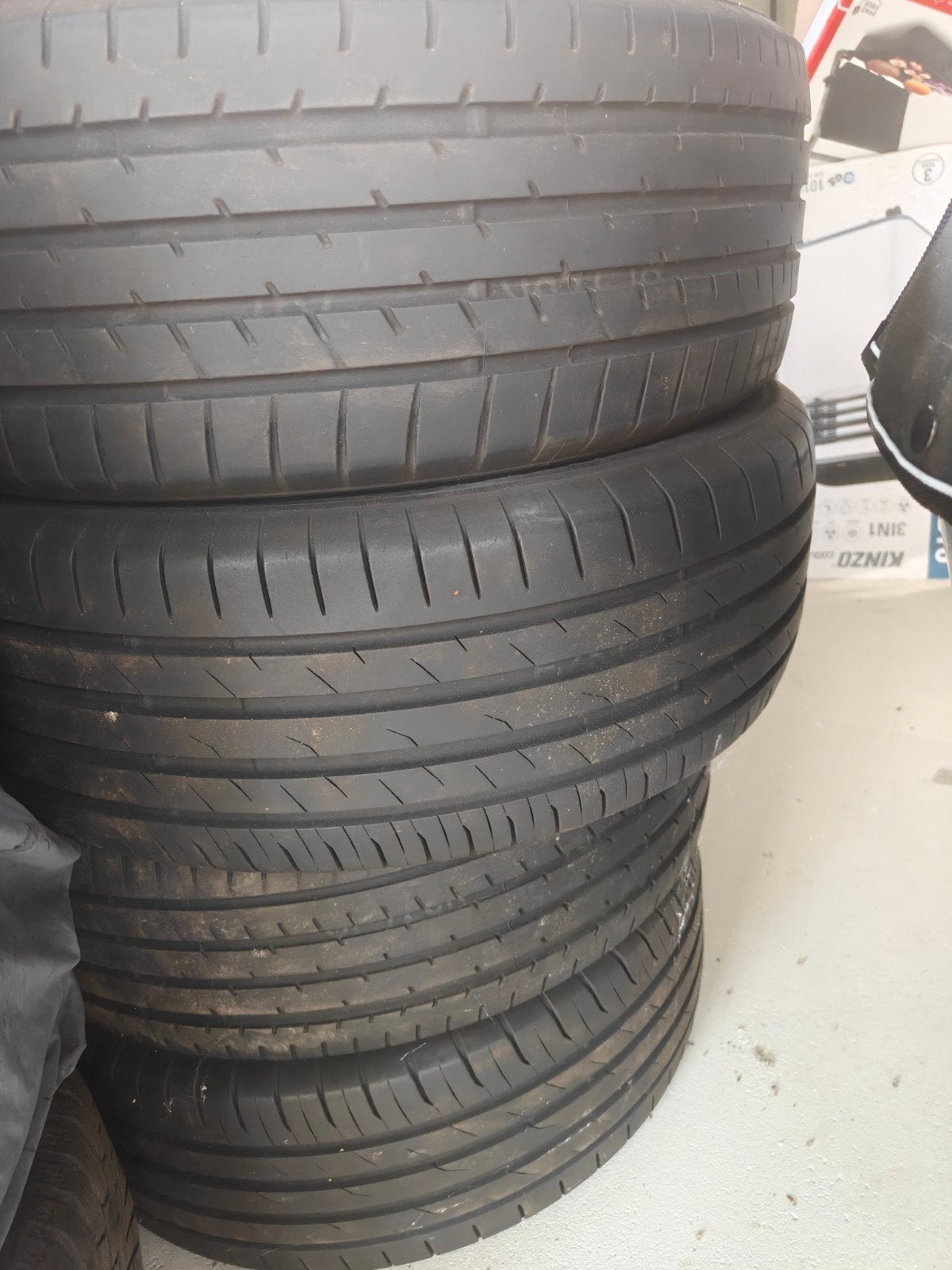 TOYO 225/55R19 99V zomerbanden, Auto-onderdelen, Gebruikt, Onbekend, Onbekend, Band(en)