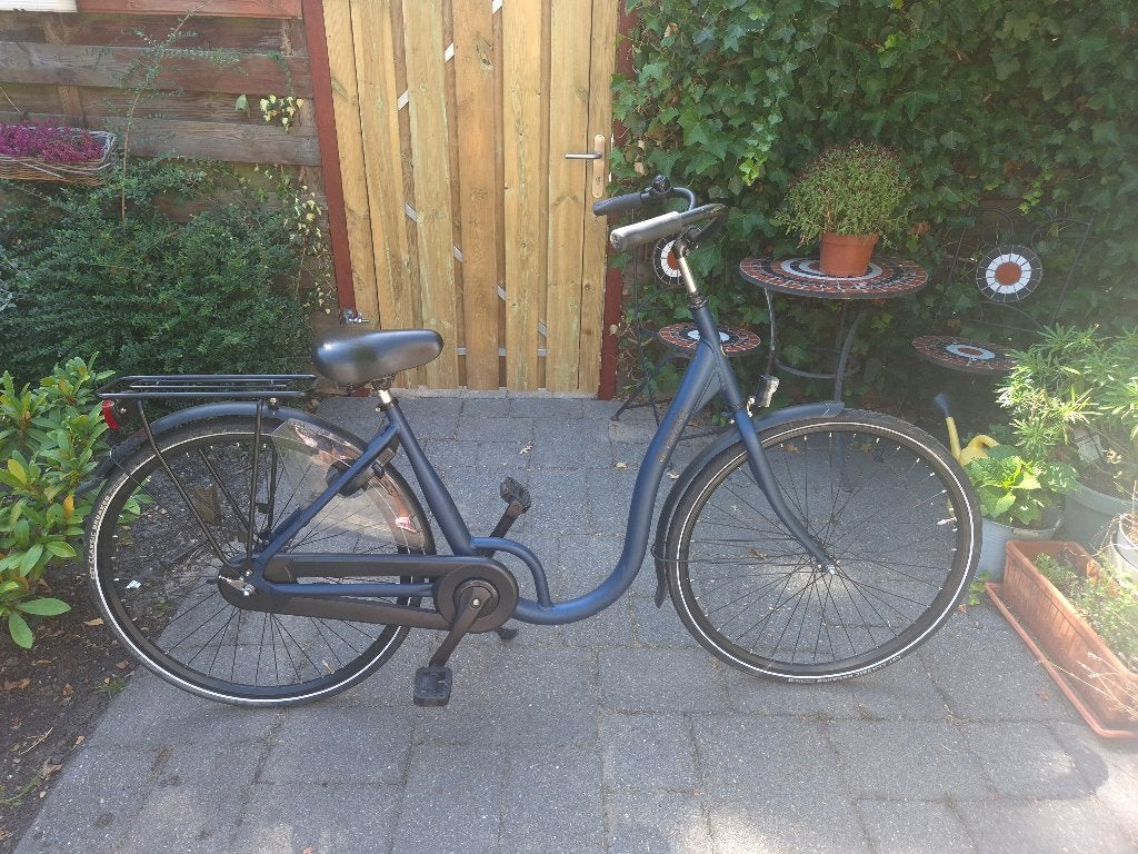 Aldo lage instap fiets, Terugtraprem, (Extra) lage instap, 47 tot 50 cm, Zo goed als nieuw