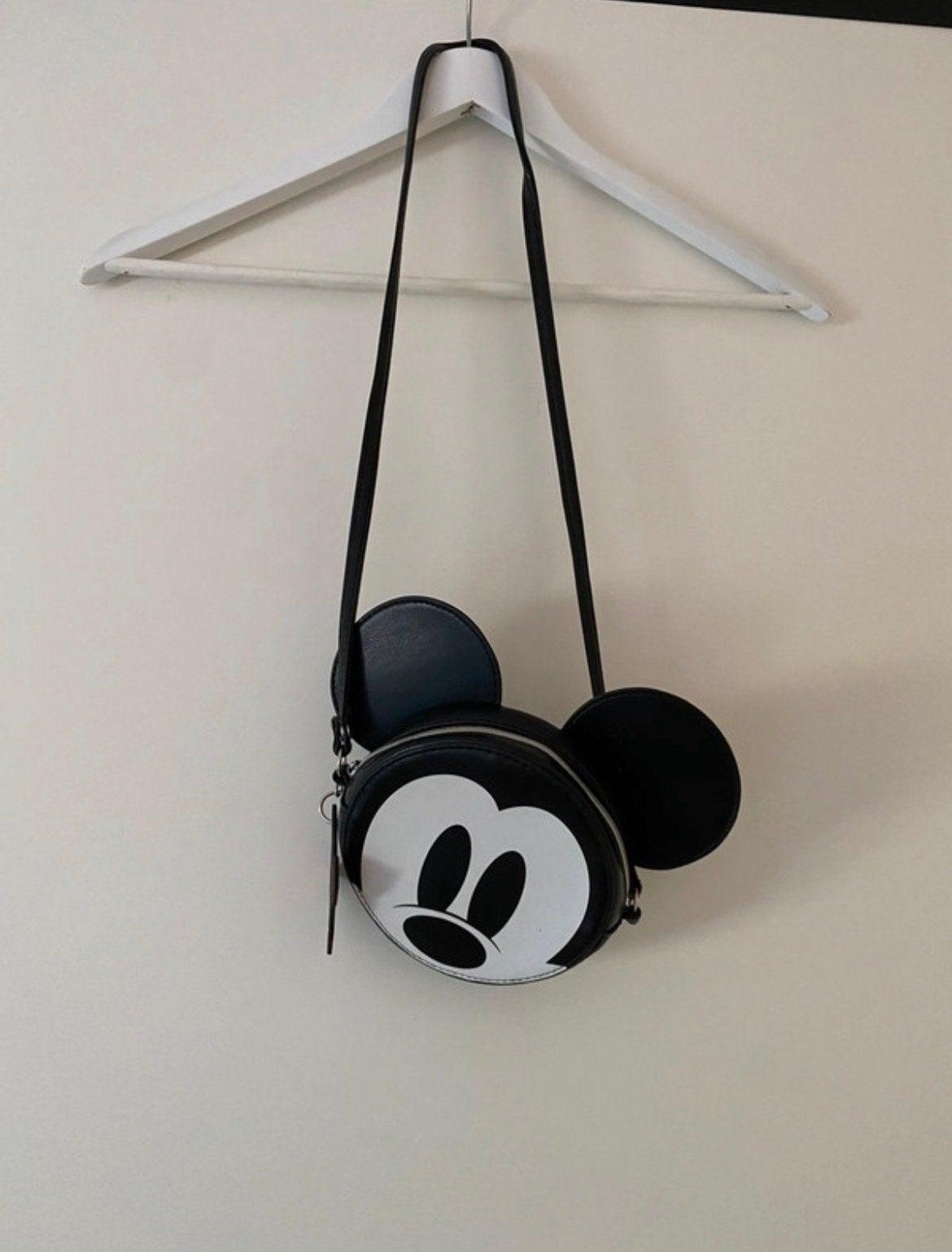 H&M Disney Mickey Mouse Schoudertas, Ophalen of Verzenden, Gebruikt, Zwart, Overige merken