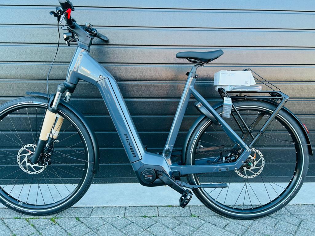 Nieuwe Flyer Gotour met bosch performance CX 750wh belt, Fietsen en Brommers, Elektrische fietsen, 47 tot 51 cm, Ophalen of Verzenden