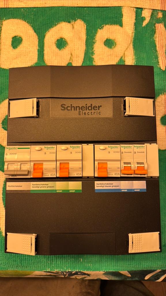 Schneider electric groepenkast. NIEUW ZIE BESCHRIJVING, Doe-het-zelf en Verbouw, Elektra en Kabels, Ophalen of Verzenden, Nieuw
