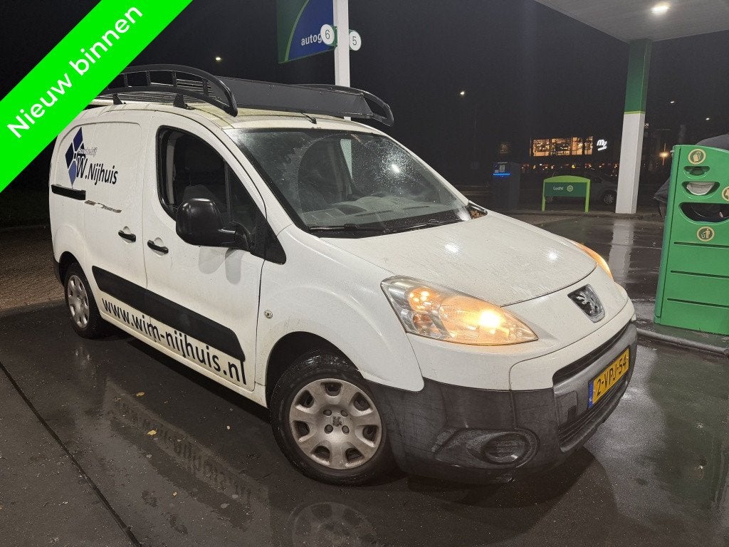 Peugeot Partner 120 1.6 HDI Clima|Radio, Euro 5, Gebruikt, 4 cilinders, Wit