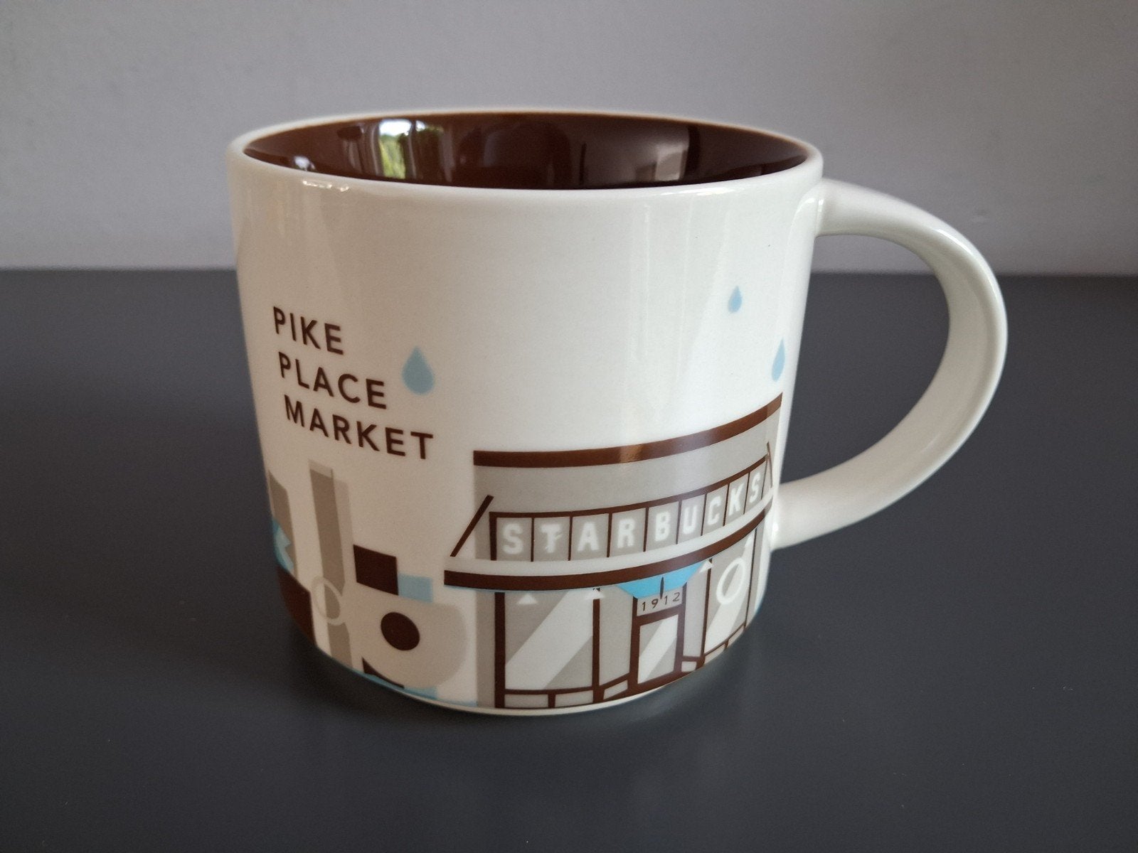 Starbucks star bucks mok you are here als nieuw, Ophalen of Verzenden, Zo goed als nieuw, Overige stijlen, Kop(pen) en/of Schotel(s)