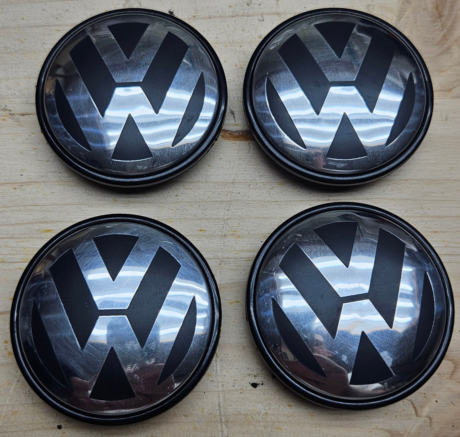 Set van 4 VW naafdoppen 1J0601171, Ophalen of Verzenden, Nieuw