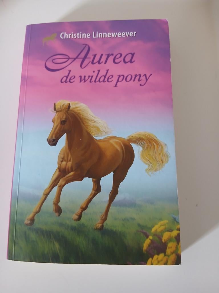 De gouden paarden serie deel 1, Boeken, Ophalen of Verzenden, Gelezen, Paarden of Pony's, Christine Linneweever