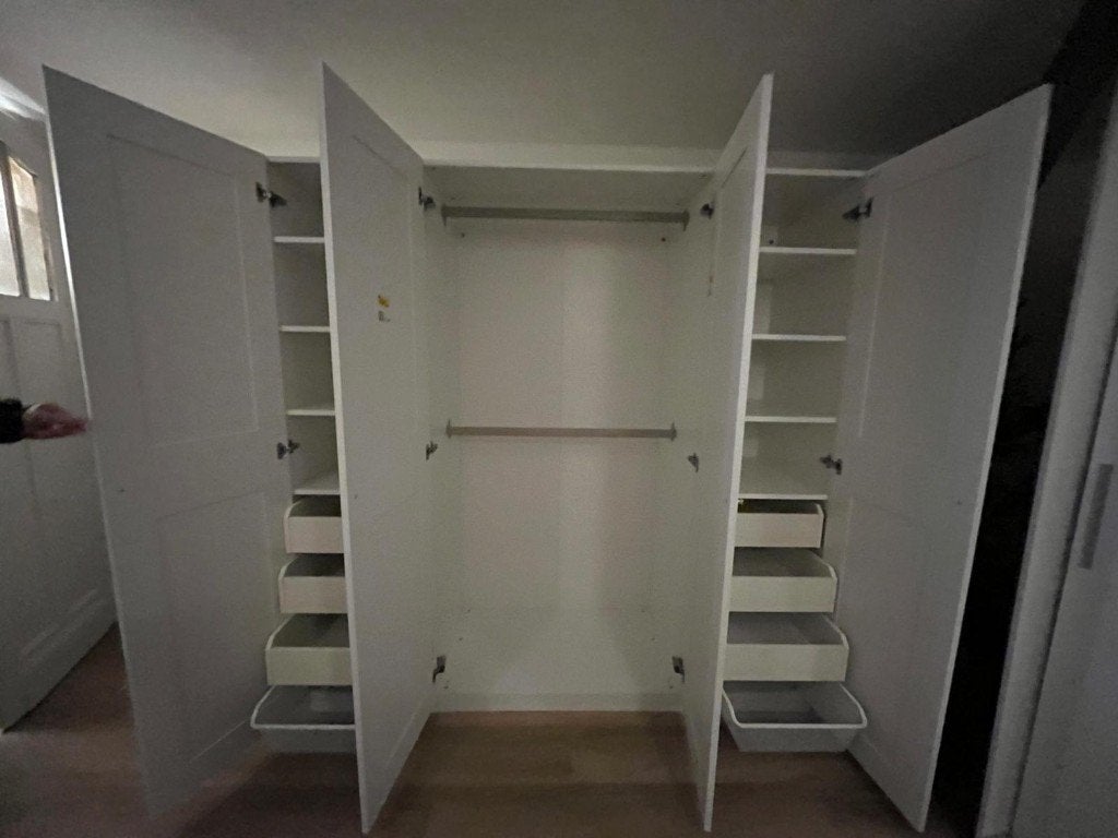 IKEA PAX Kledingkast 200x58x201cm - Bezorgen & Montage Optie, IKEA PAX, Gebruikt, 200 cm of meer, Eikenhout