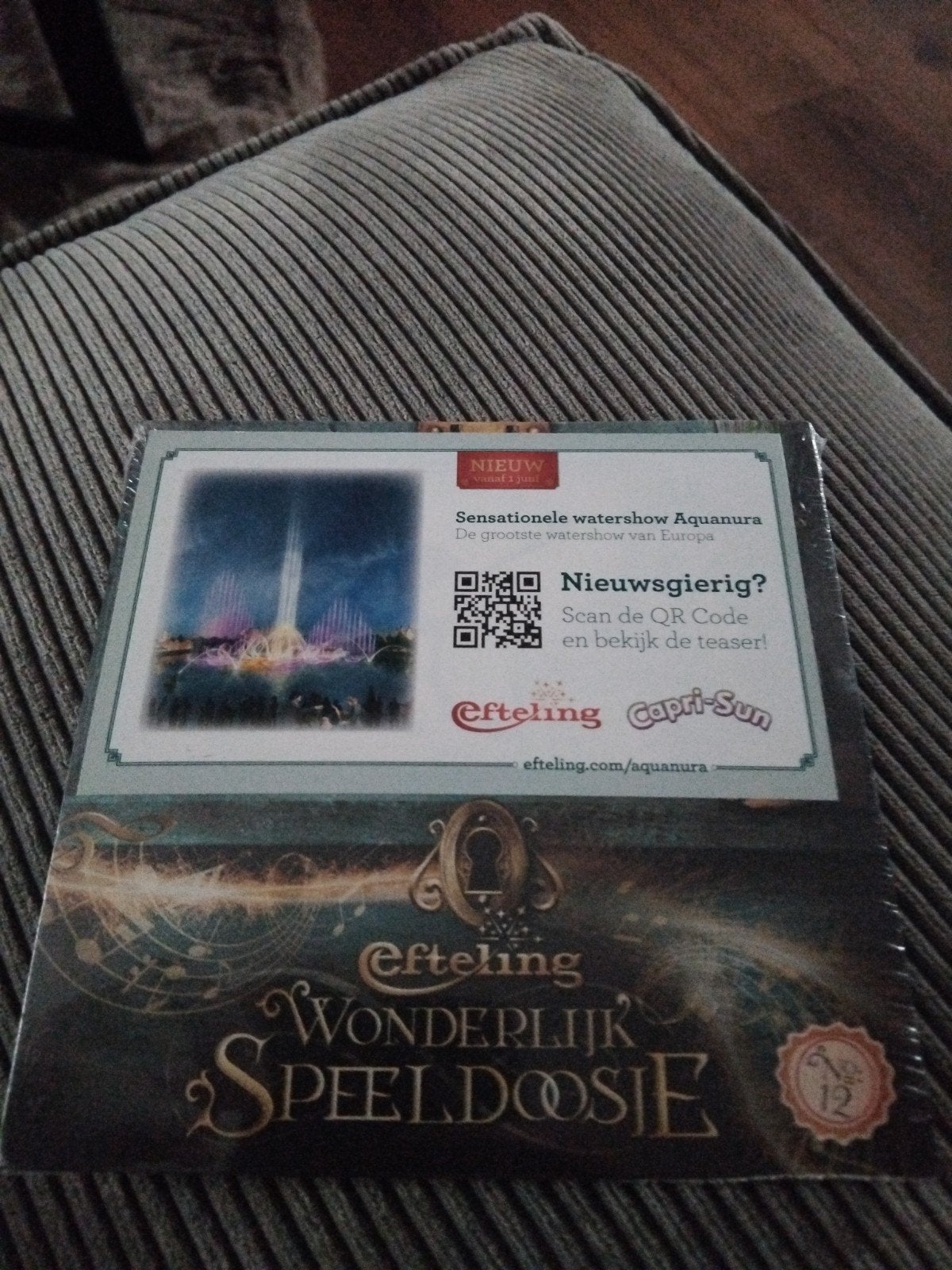 Efteling Wonderlijk Speeldoosje CD - Nieuw in verpakking, Verzamelen, Ophalen of Verzenden, Nieuw, Overige typen