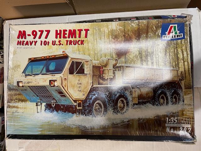 Bouwdoos Italeri 1:35 292 HEMTT Oshkosh truck + Eduard PE, Italeri, 1:32 tot 1:50, Nieuw, Ophalen of Verzenden