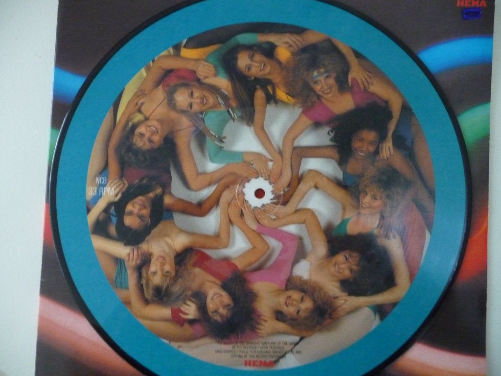 picture disc HEMA -AEROBIC SCHOOL SPECIAL- Lydia van Wooning, LP, Gebruikt, Ophalen of Verzenden, 12 inch