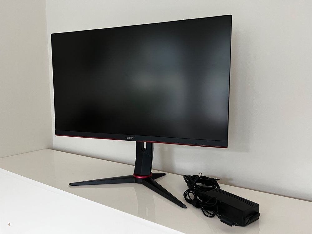 AOC Q27G2U/BK 27” QHD Gaming Monitor, Computers en Software, HDMI, IPS, AOC Gaming, In hoogte verstelbaar