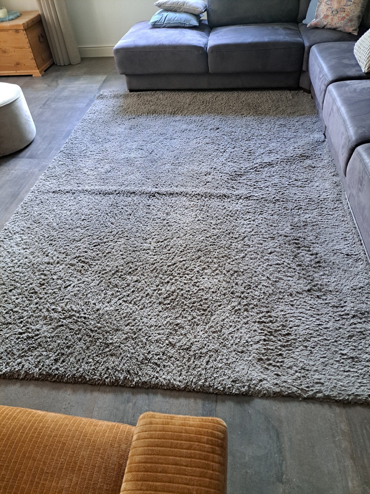 Grijs vloerkleed 2.00 x 3.00 mtr, Huis en Inrichting, Stoffering | Tapijten en Kleden, Gebruikt, 200 cm of meer, Ophalen of Verzenden