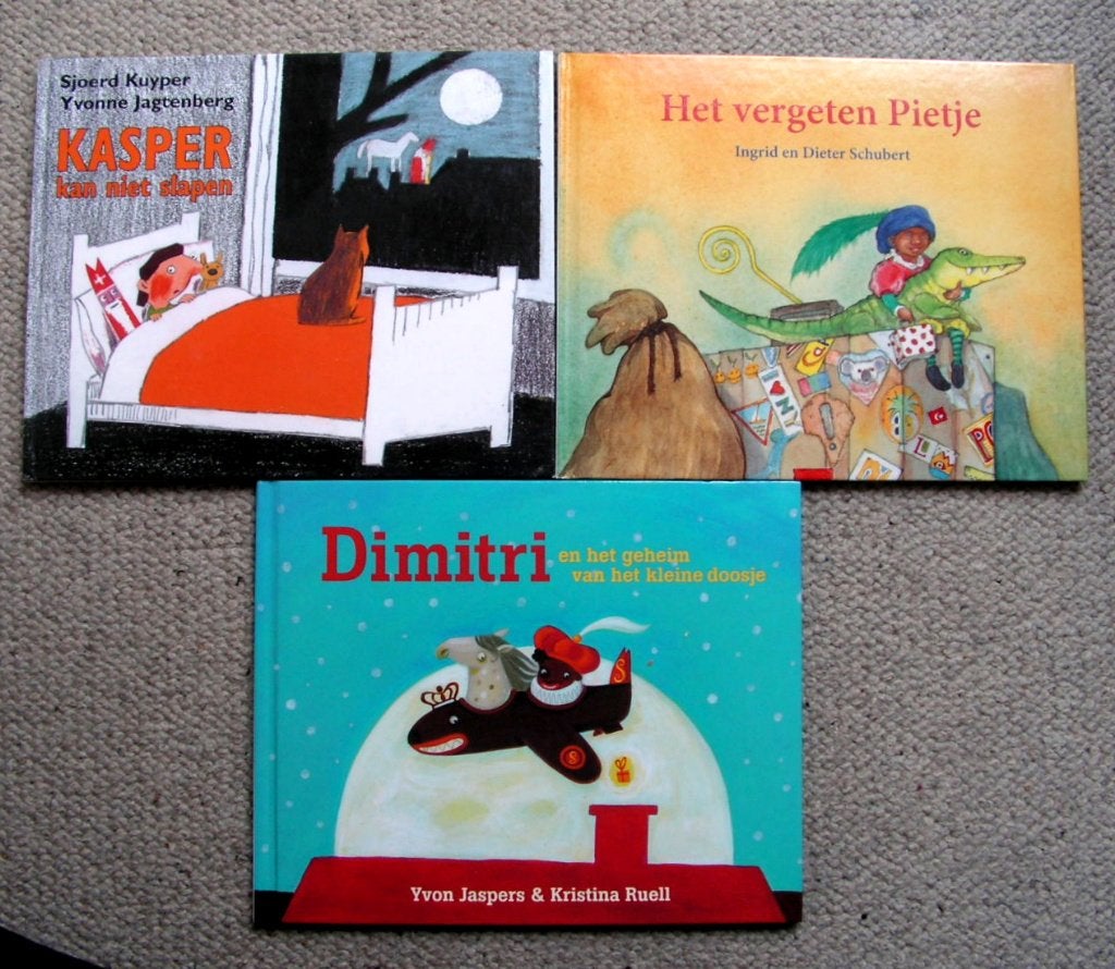 3 leuke Sinterklaasboekjes €2,50 per stuk 3 voor €6 ZGAN, Ophalen of Verzenden, Zo goed als nieuw, Fictie algemeen