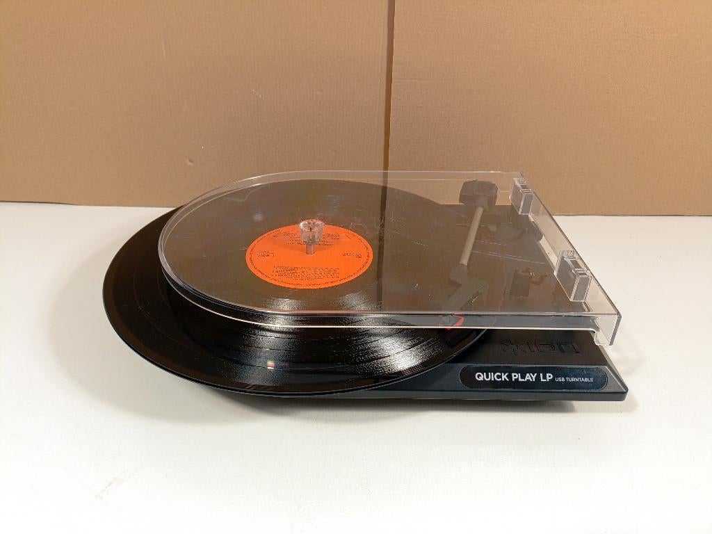 ION Quick Play LP USB Platenspeler, Gebruikt, USB-aansluiting, Platenspeler, Ophalen