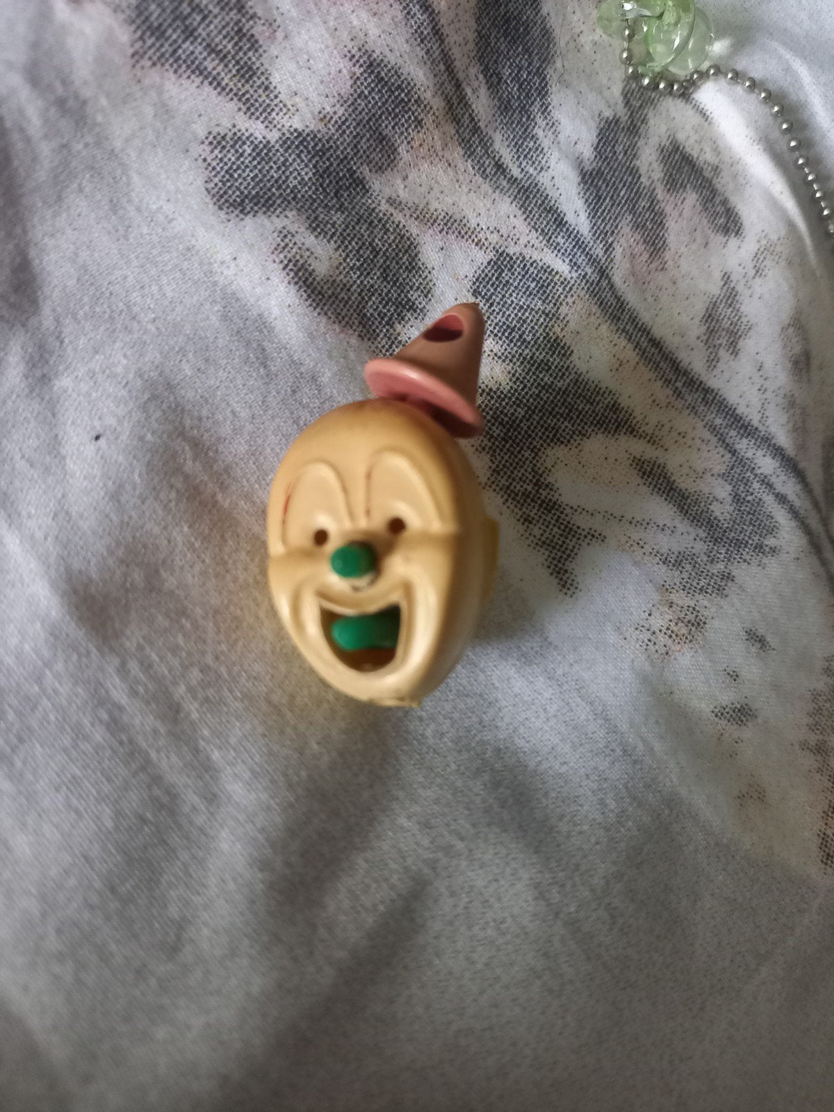 Vintage Clown Hoofdje Speeltje - Jaren '80/'90, Ophalen of Verzenden, Gebruikt, Jongen of Meisje