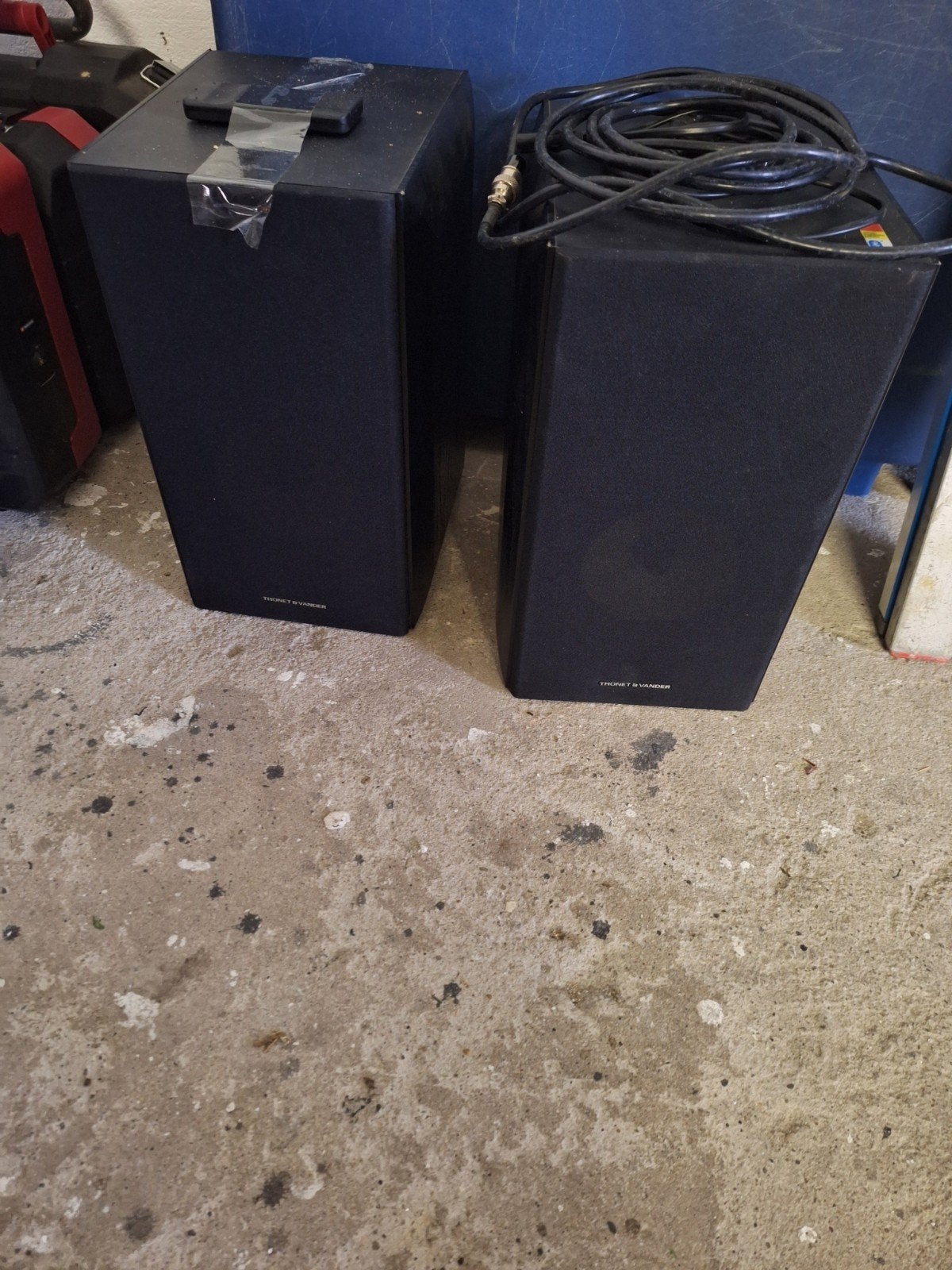 Thonet & Vander Bluetooth Speakerset 140W, Stereo speakers, Gebruikt, 120 tot 150 watt, Bluetooth