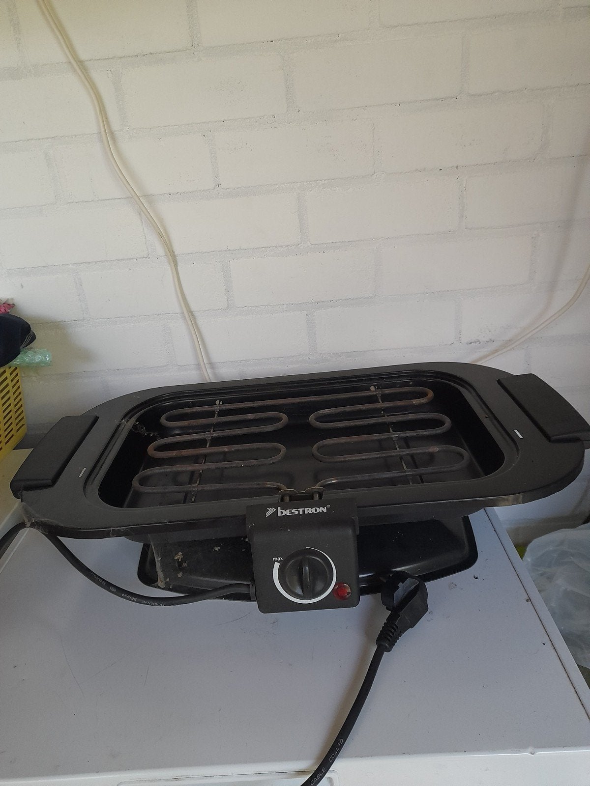 elektr.barbecue, Ophalen of Verzenden, Gebruikt, Bistrom