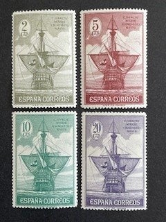 postzegel Spanje, Postzegels en Munten, Postzegels | Europa | Spanje, Ophalen of Verzenden