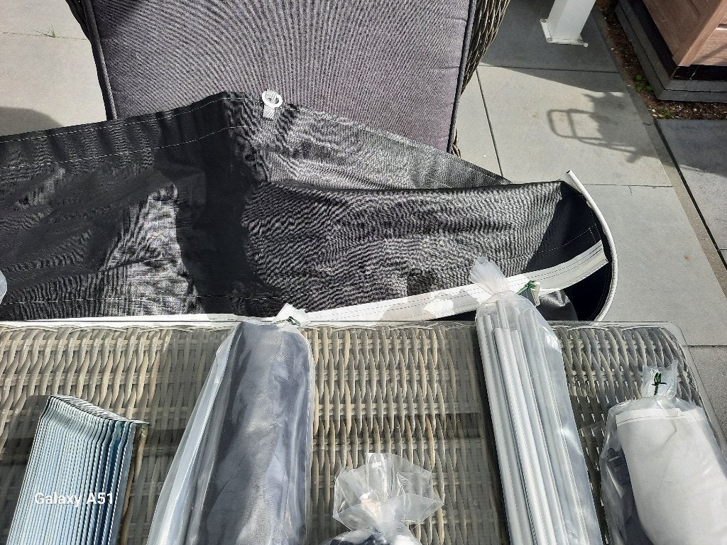 unico verona prestige luifel maat 15, Caravans en Kamperen, Ophalen of Verzenden, Zo goed als nieuw