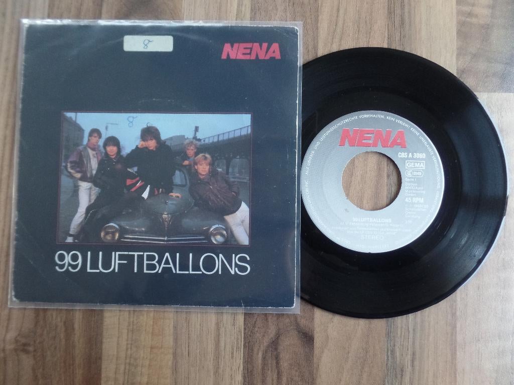 single  Nena - 99 Luftballons, Gebruikt, 7 inch, Single, Ophalen of Verzenden