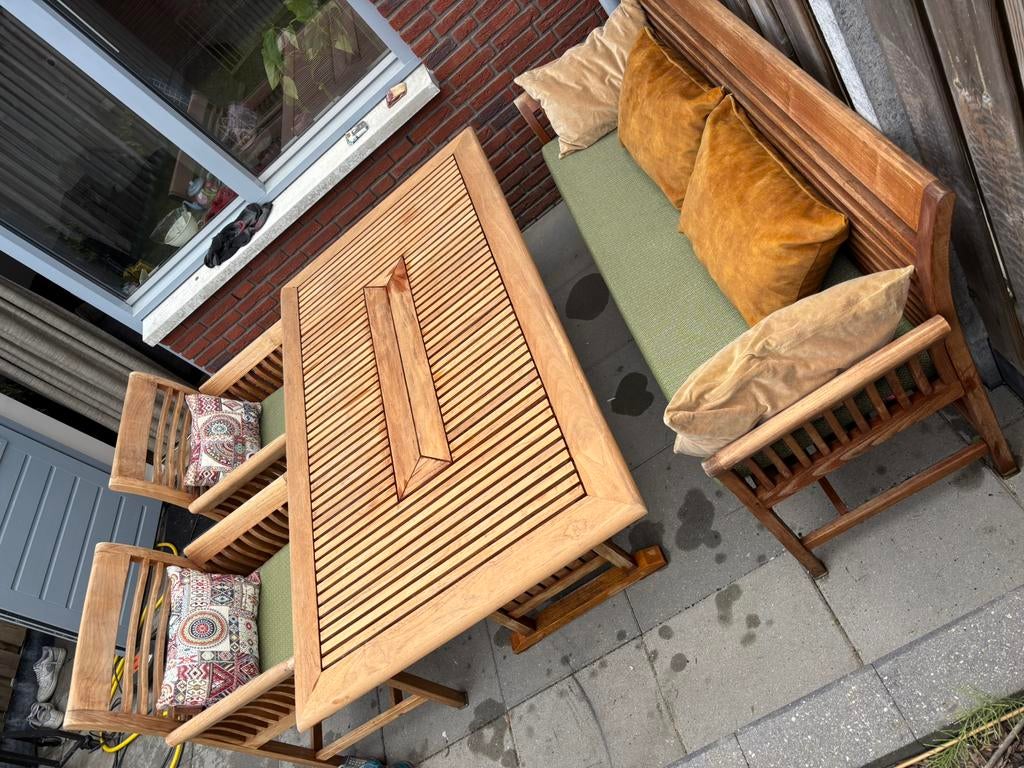 Tuinset van Select Garden Teakhout, Ophalen of Verzenden, Zo goed als nieuw, Teakhout