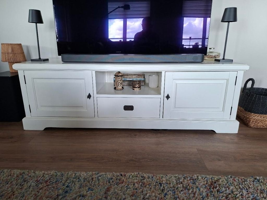 TV-meubel, Huis en Inrichting, Ophalen, Gebruikt, Zie foto's, 150 tot 200 cm