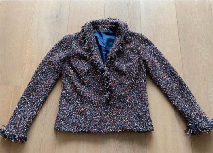 Doriendavid couture L nieuwstaat, Kleding | Dames, Blauw, Maat 42/44 (L), Ophalen of Verzenden, Zo goed als nieuw