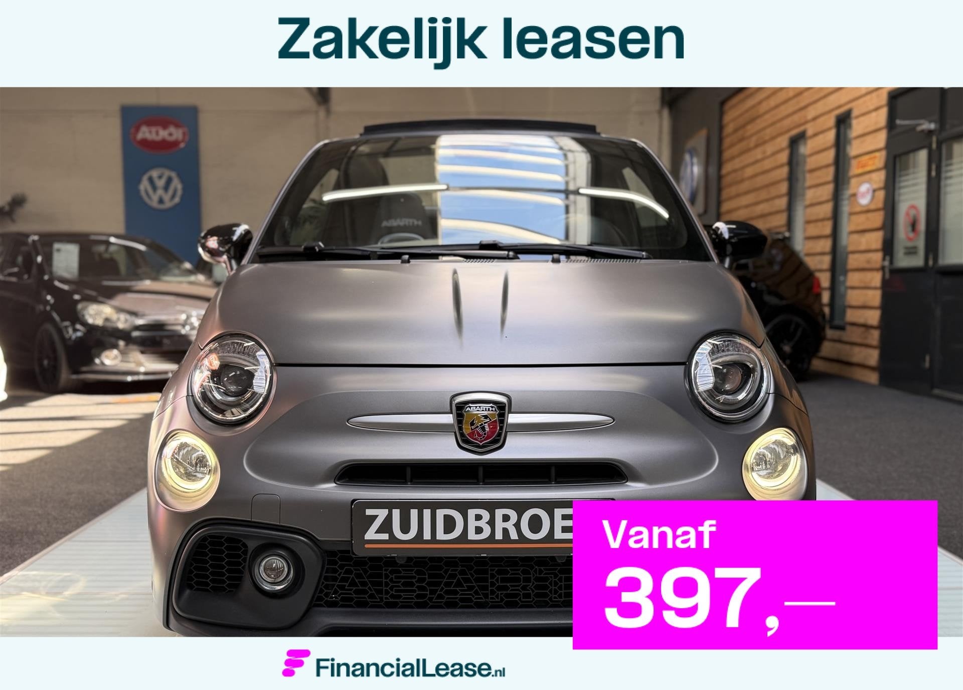 Abarth 595 Turismo 1.4 T-Jet Abarth Turismo, Gebruikt, 4 cilinders, Leder, Bedrijf