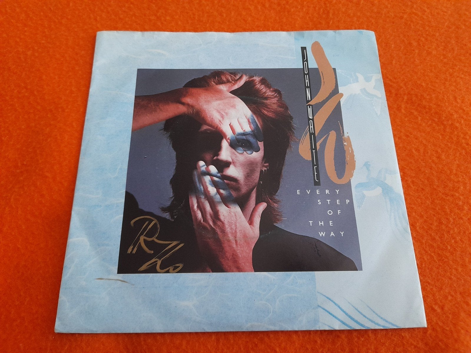 John Waite - Every step of the way (1985), Gebruikt, 7 inch, Ophalen of Verzenden, Beschermende buitenhoes