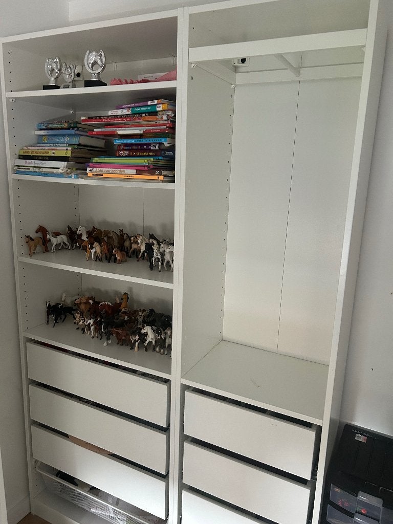Ikea Pax, Huis en Inrichting, Kasten | Kledingkasten, Zo goed als nieuw, 200 cm of meer, 50 tot 100 cm, 25 tot 50 cm, Met lade(s)