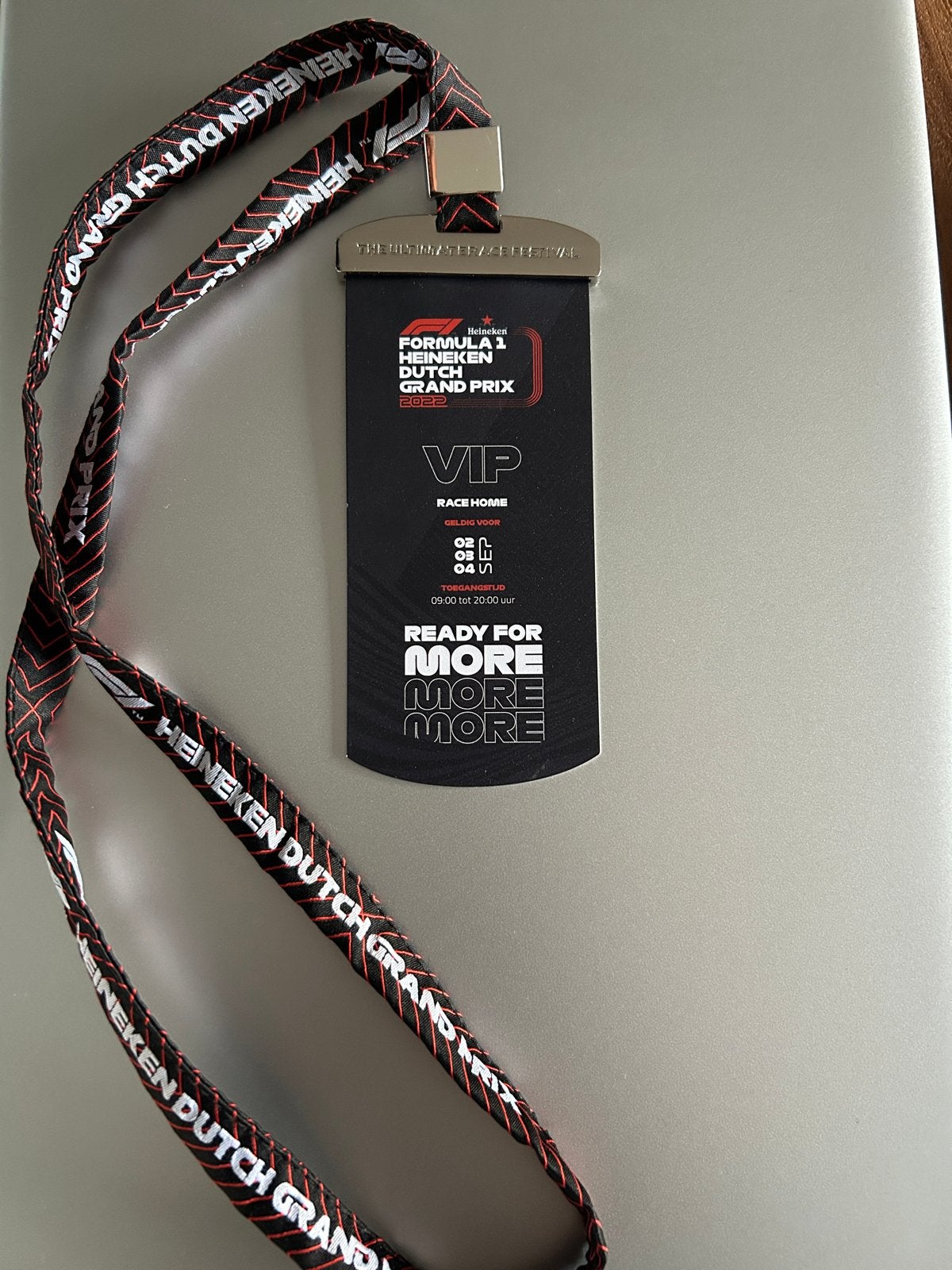 F1 Zandvoort VIP toegangscord 2022, Tickets en Kaartjes