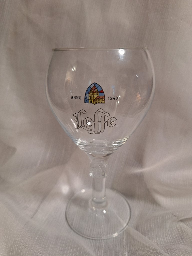 LEFFE glas 0,25 l (kasteel op voet), Ophalen of Verzenden, Zo goed als nieuw, Overige typen