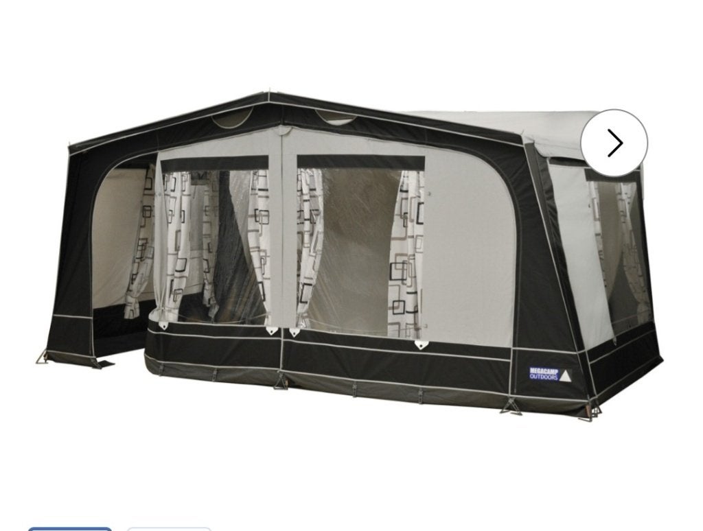 Caravan Voortent Soleil 240 maat 9, Ophalen, Zo goed als nieuw, PVC, Overige merken