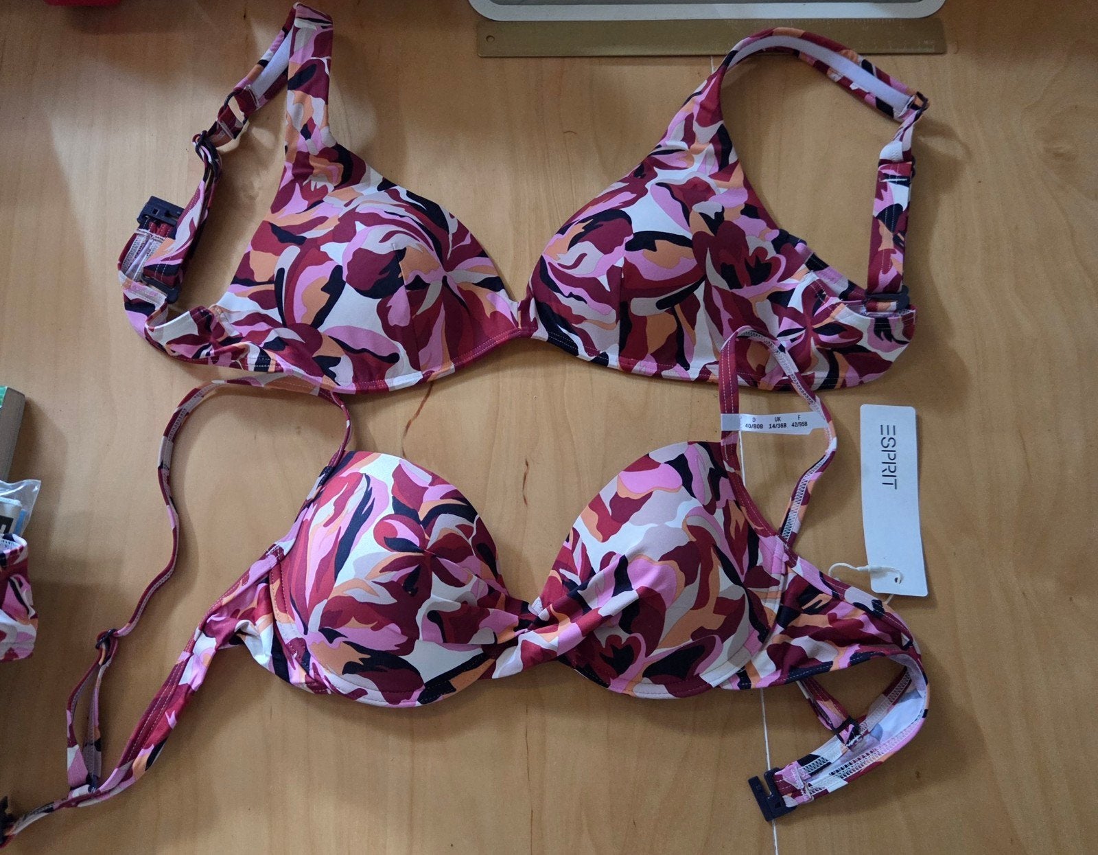 Nieuwe Esprit Bikini Set - Maat 40B & Broekje L, Esprit, Ophalen of Verzenden, Nieuw, Bikini