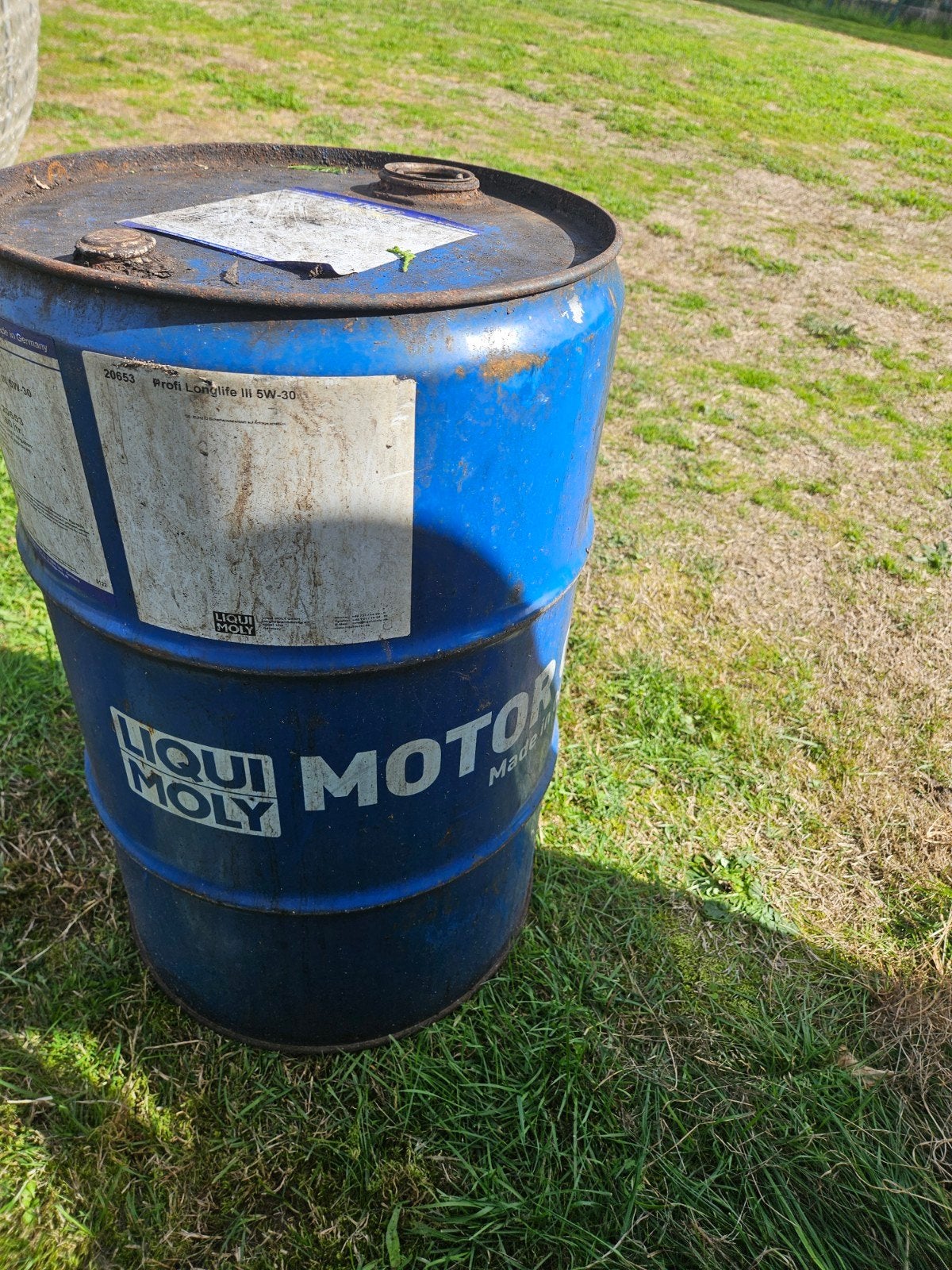 Liqui Moly Vat 60l leeg, Ophalen, Gebruikt, Universele onderdelen