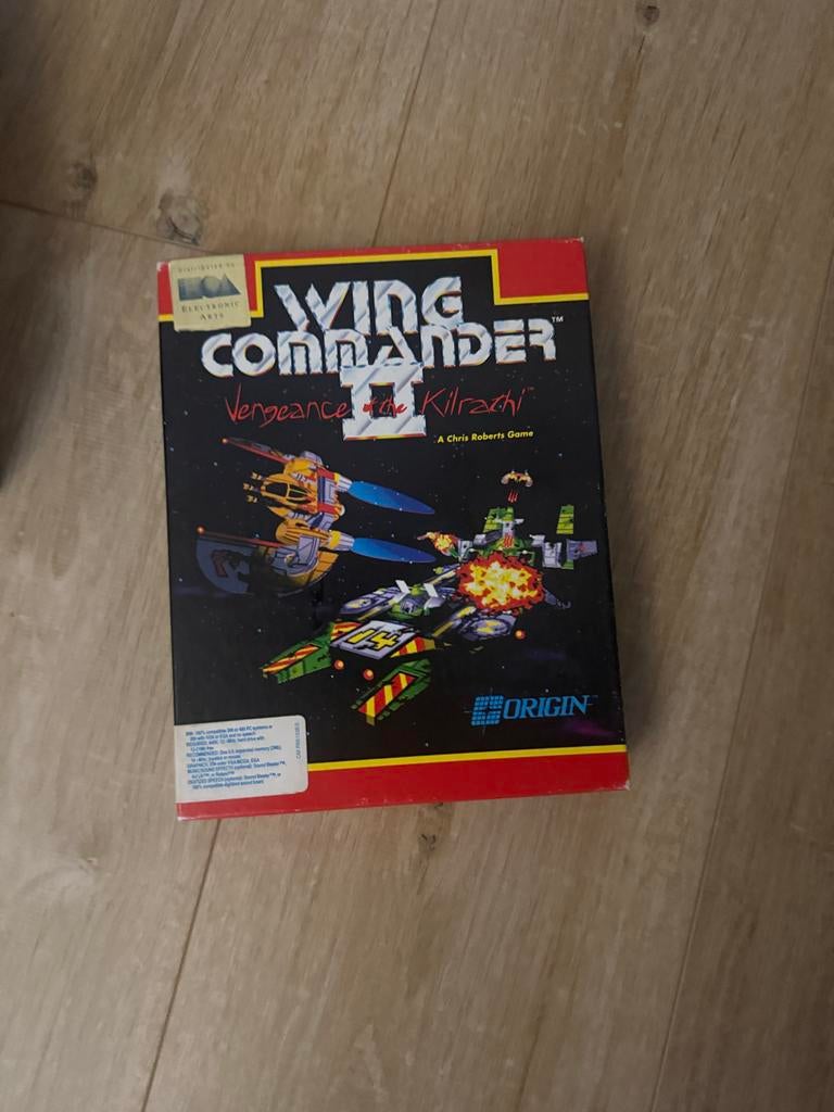 MS-DOS Wing Commander II Big Box (alleen doos), Spelcomputers en Games, Games | Pc, Ophalen of Verzenden, Gebruikt, Simulatie