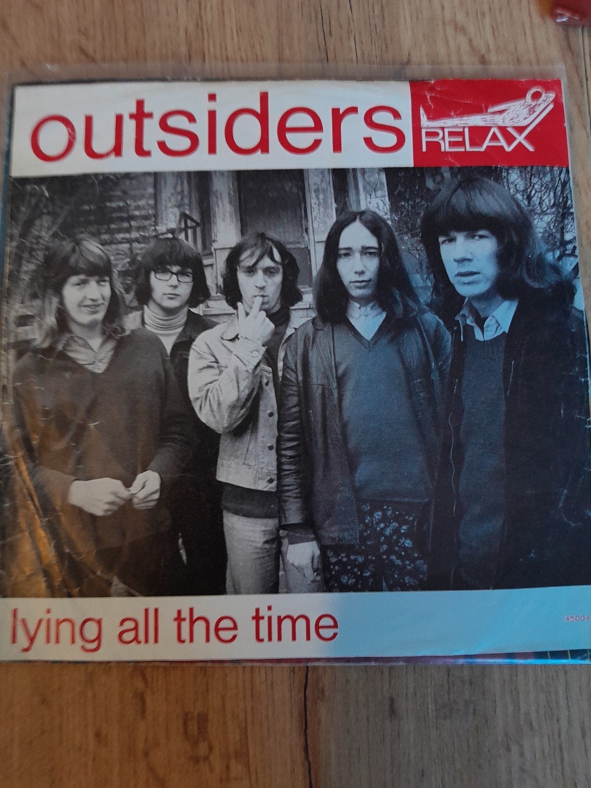 outsiders 7inch lying all the time, Cd's en Dvd's, Ophalen of Verzenden, Zo goed als nieuw, Pop