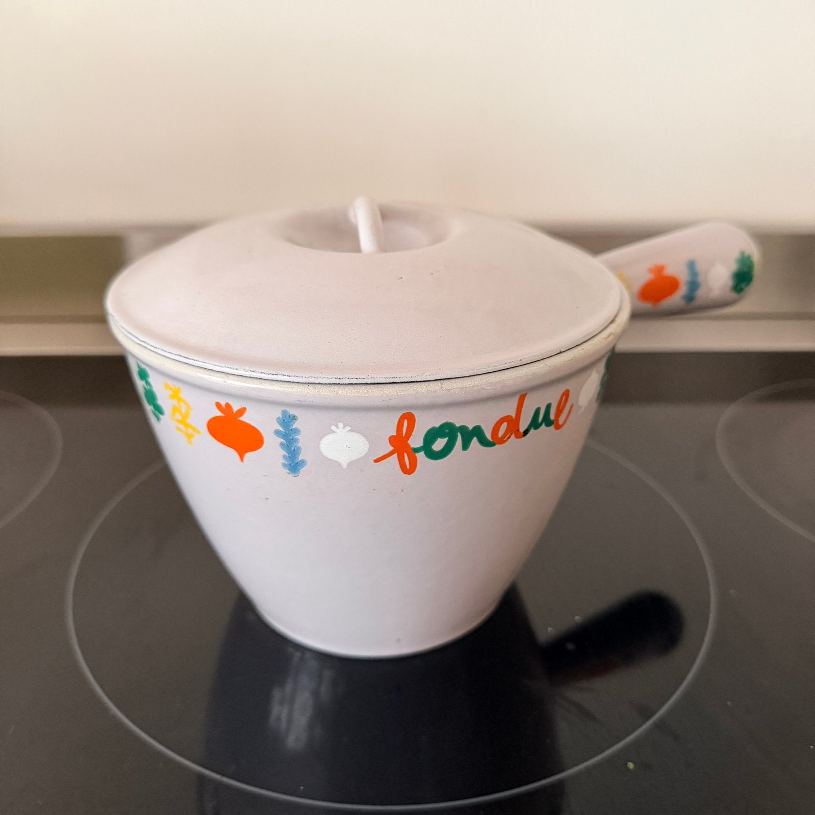 Le Creuset gietijzeren pan met deksel, Ophalen of Verzenden, Zo goed als nieuw, Gietijzer