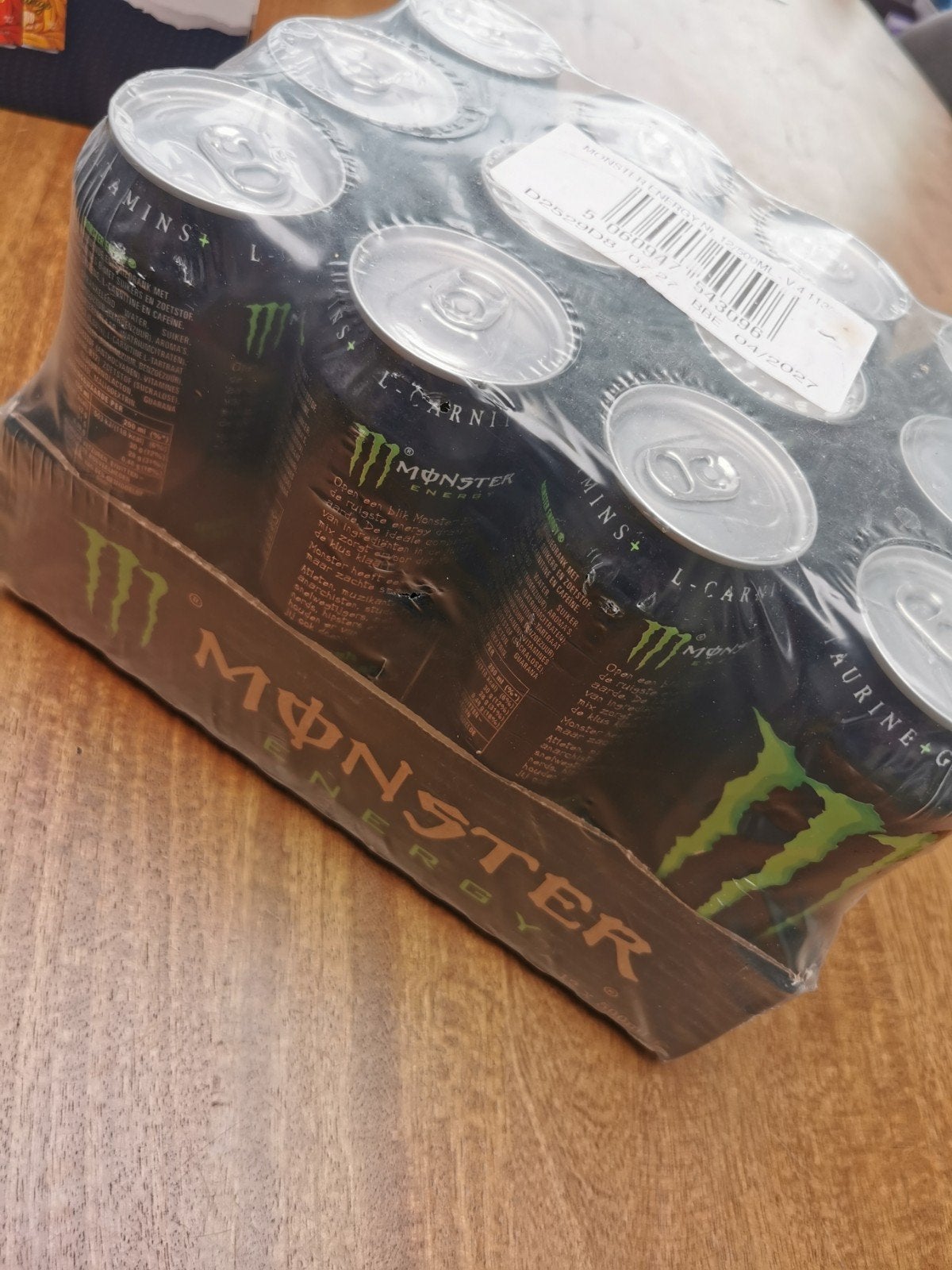 Monster Energy 12 blikken, Diversen, Levensmiddelen, Ophalen